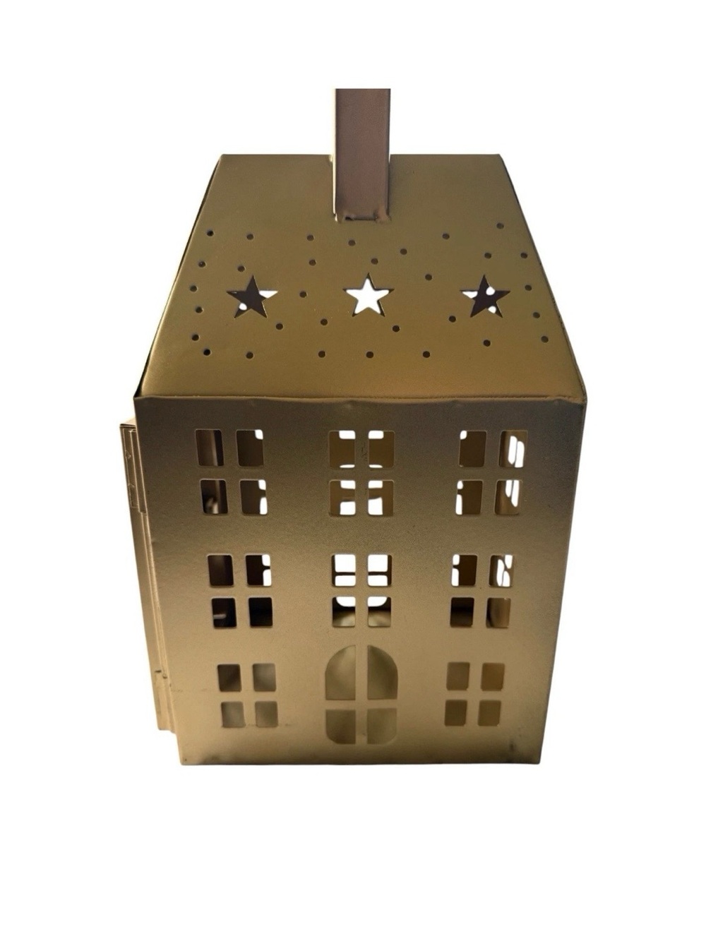 St Nicholas Square Gold Metal House Sitabout NWT